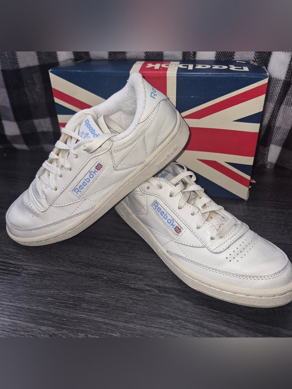 Reebok Women's Classic White Leather Sneakers